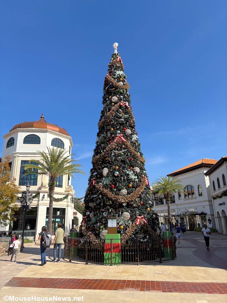 VIDEO: Disney Springs Christmas Tree Stroll 2025
