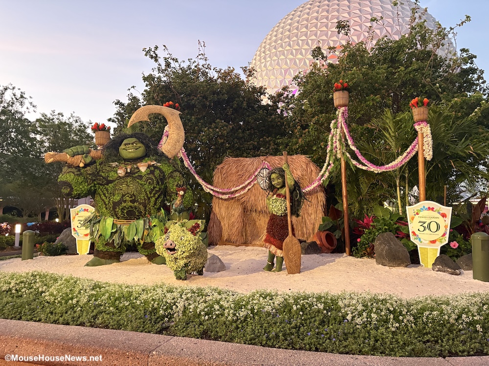 Three Very Unique Gardens At The EPCOT International Flower & Garden Festival