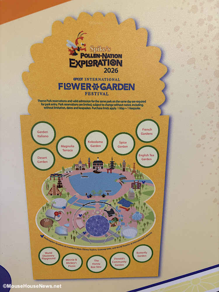 Buzz Over To EPCOT For Spike The Bee’s Pollen-Nation Exploration!